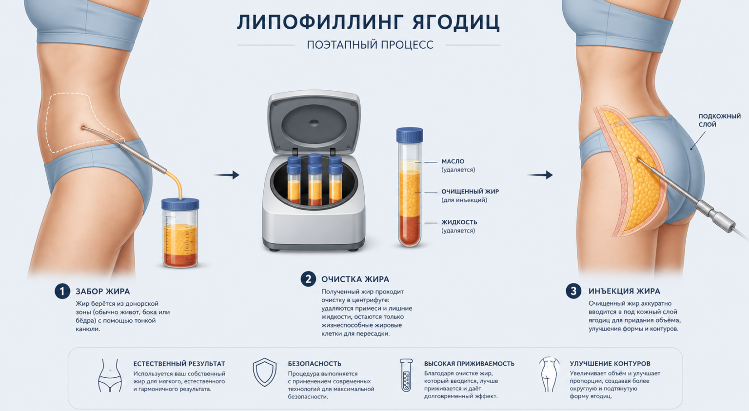 Lipofilling of the Buttocks in Yerevan Липофилинг ягодиц в Ереване Հետույքի լիպոֆիլինգը Երևանում